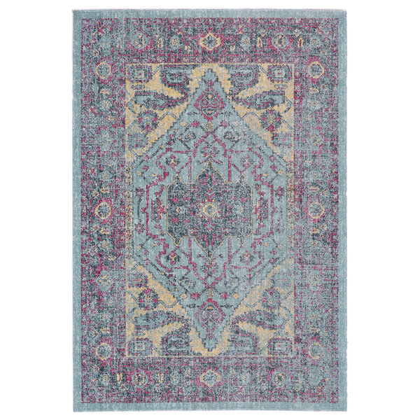 Bungalow Rose Schifflange Aqua Area Rug & Reviews Wayfair